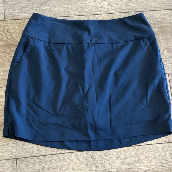 Adidas Golf Skort Ultimate 365 Womens Medium Stretch Performance Navy Preppy - Picture 1 of 6